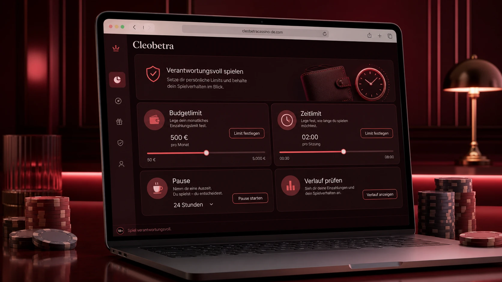 Cleobetra Spielen: Budget und Zeit im Blick behalten